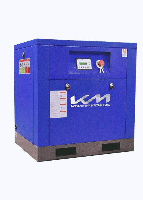 Винтовой электрический маслозаполненный компрессор  КМ7,5-8пВ ЧРП