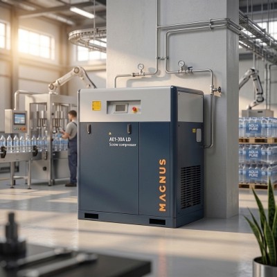Компрессор винтовой 4700л/мин 10бар 30кВт MAGNUS AE1-30/10 А LD